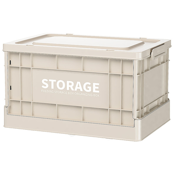 Κουτί αποθήκευσης σε βιομηχανικό στυλ, PP, μεγάλης χωρητικότητας, πτυσσόμενο, με ροδάκια, μοντέλο 803