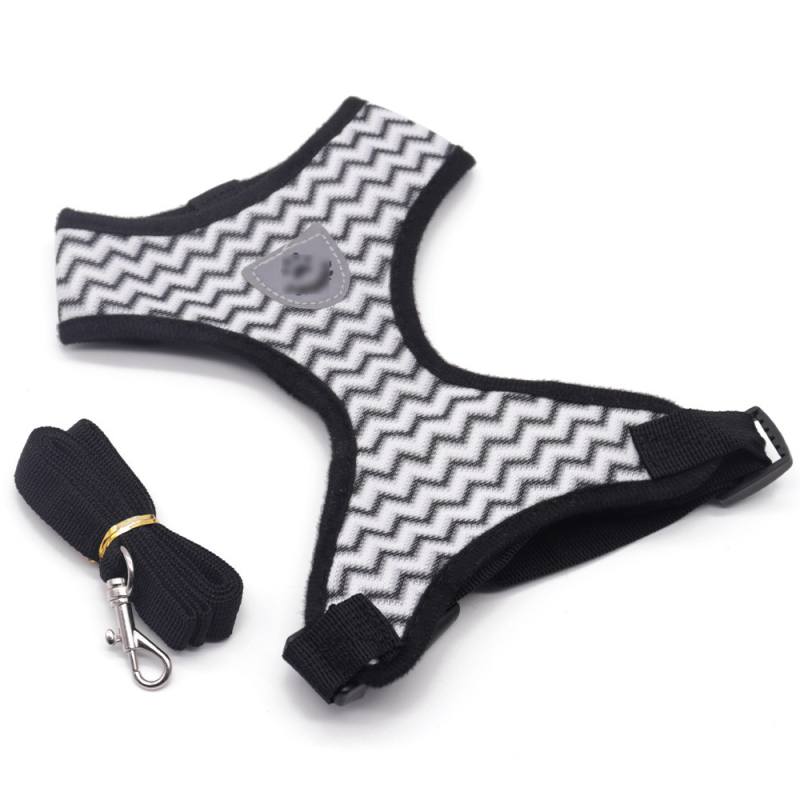 SORADD ham pentru pisică, stil vestă, cu curea pentru piept, poliester respirabil, fără retractare