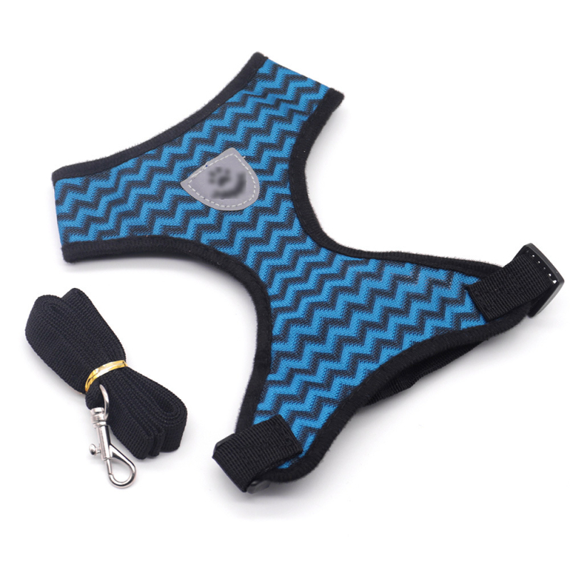 SORADD ham pentru pisică, stil vestă, cu curea pentru piept, poliester respirabil, fără retractare