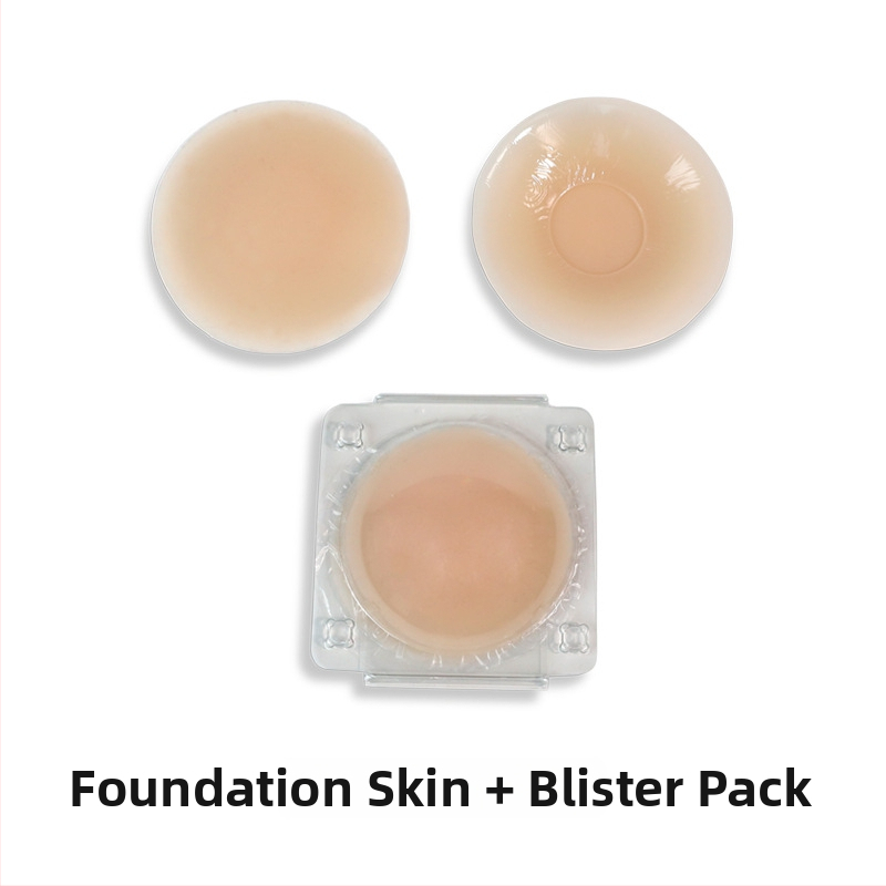 Bijini silikoniniai nipelių uždangalai - ultra ploni, nematomi, kvėpuojantys, blizgūs paviršiai