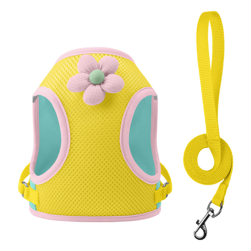 Mačji prsni kaiš s reflektirajućim trakama - poliester, marka Hantu, za mačke