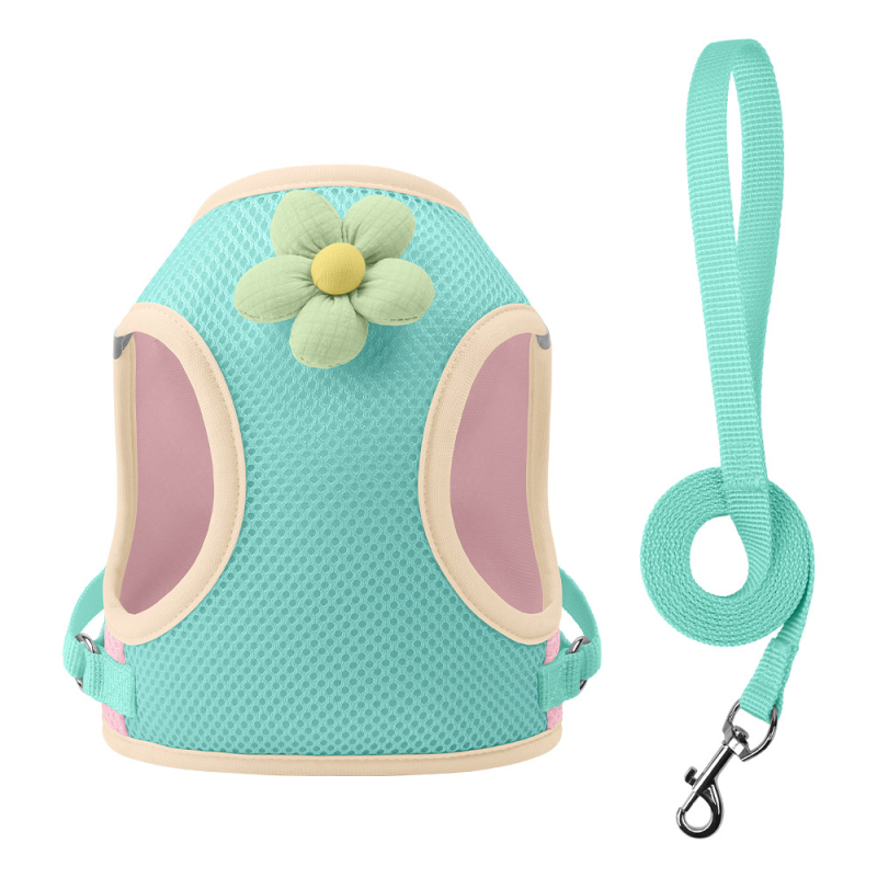 Mačji prsni kaiš s reflektirajućim trakama - poliester, marka Hantu, za mačke