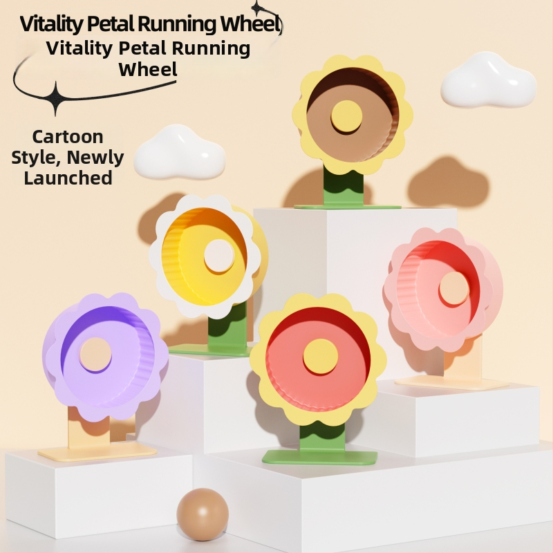 Hamsterio bėgimo ratas, plastmasinis, kilmė Šandongas, svoris 1, pakuotė 10 vnt., prekės ženklas Demon pet notes