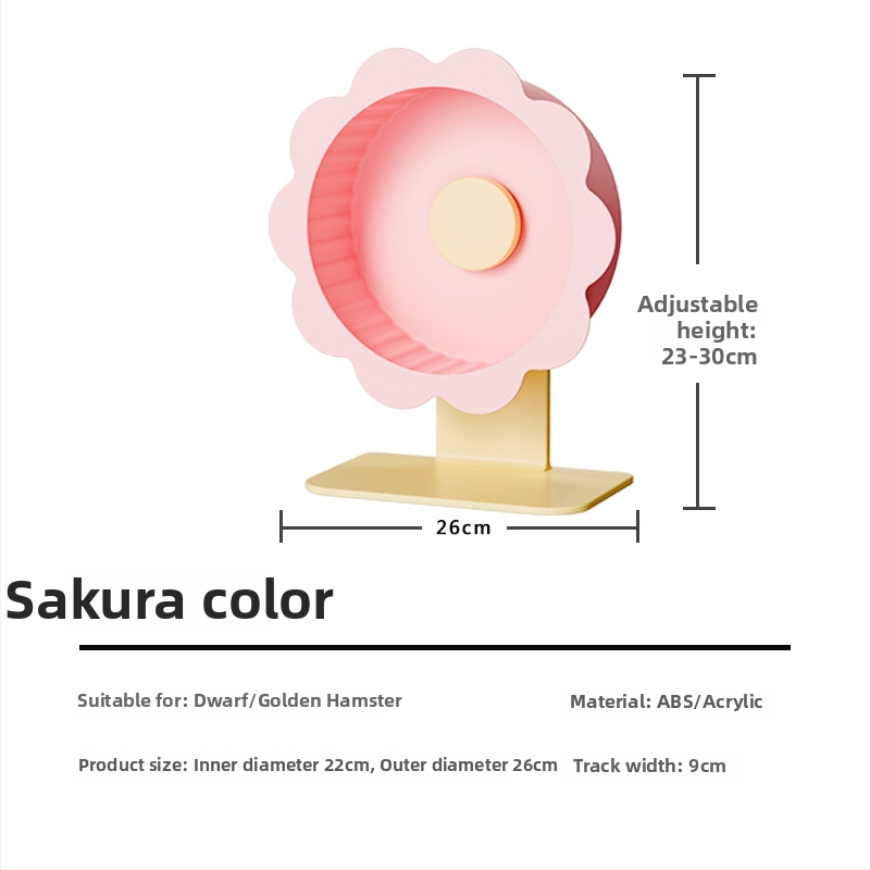 Hamsterio bėgimo ratas, plastmasinis, kilmė Šandongas, svoris 1, pakuotė 10 vnt., prekės ženklas Demon pet notes