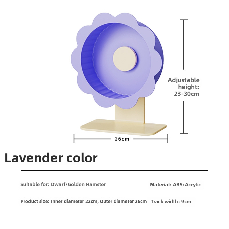 Hamsterio bėgimo ratas, plastmasinis, kilmė Šandongas, svoris 1, pakuotė 10 vnt., prekės ženklas Demon pet notes