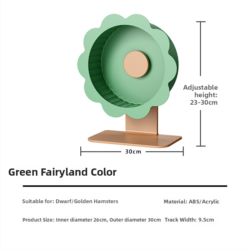 Hamsterio bėgimo ratas, plastmasinis, kilmė Šandongas, svoris 1, pakuotė 10 vnt., prekės ženklas Demon pet notes