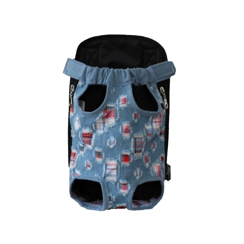 Раница за домашни любимци Libo, дишаща полиестерна конструкция за пътуване, чанта за кучета и котки, средна мекота