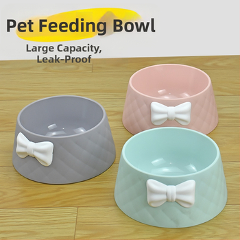 Divu bļodu komplekts suņiem un kaķiem, no plastmasas