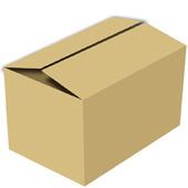 Nr 6 sulankstoma dėžė iš gofruotojo kartono, atspari spaudimui ir kritimams, daugkartiniam naudojimui