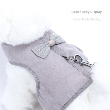 Genius dog liemenės tipo harnas katėms, kvėpuojanti tinklinė medžiaga, audinio traukos diržas