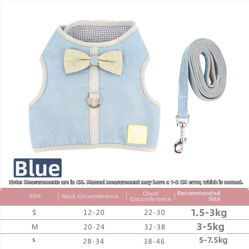 Genius dog liemenės tipo harnas katėms, kvėpuojanti tinklinė medžiaga, audinio traukos diržas