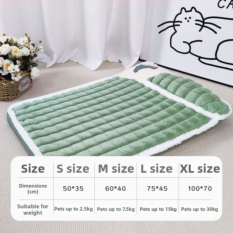 Cyhano kaķu ligzda no auduma, bieza silta guļvieta, noņemama un mazgājama