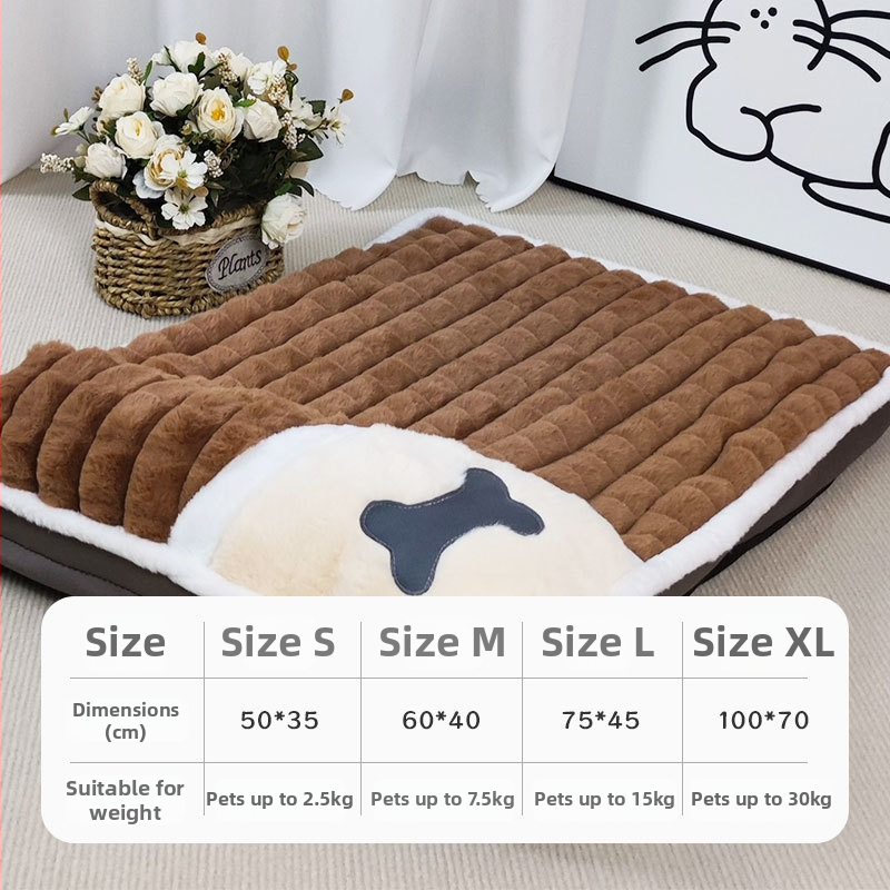 Cyhano kaķu ligzda no auduma, bieza silta guļvieta, noņemama un mazgājama