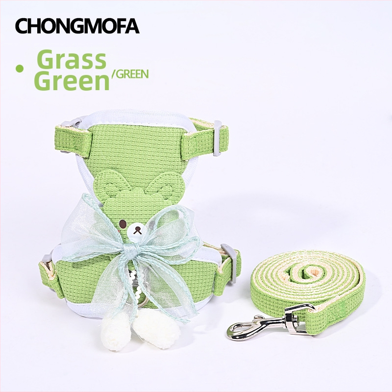 Mažų šunų krūtinės diržas, poliesteris, neatsijungiantis pavadėlis pasivaikščiojimams