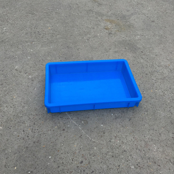 HDPE πλαστικό κουτί μεταφοράς λαχανικών και φρούτων, έγχυση, τοίχωμα 1.0–1.5 mm, βάρος 0.31 kg, αντοχή 5 kg