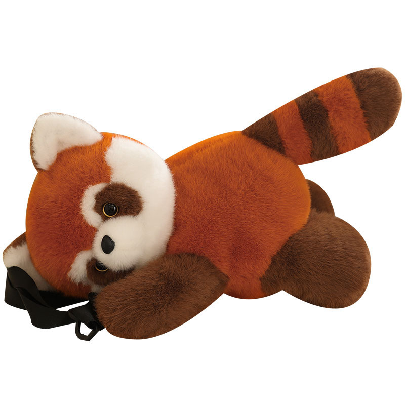 Плюшена раничка с панда — животински дизайн, OEM лого, пълнеж PP памук, текстилен плюш