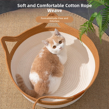 Auduma kaķu ligzda visām sezonām — Zixuan zīmols, izcelsme Anhui, piemērots kaķiem