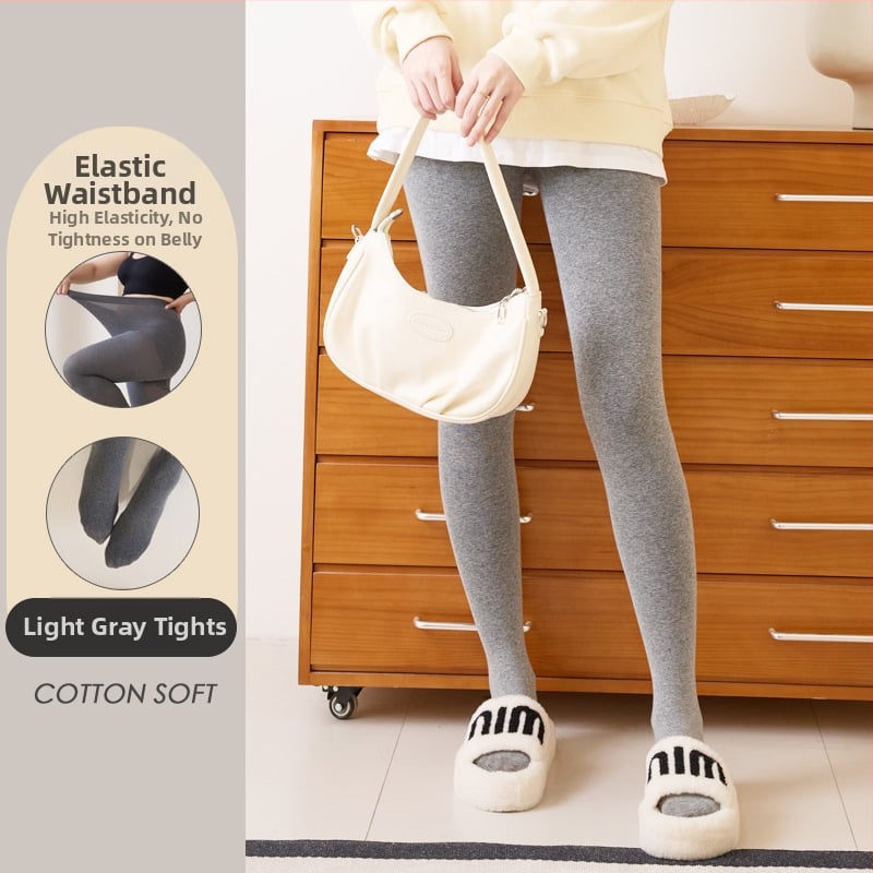 Medvilninės leginsės su flisu viduje, dryžuoto rašto, storos ir šiltos, aukštas elastingumas