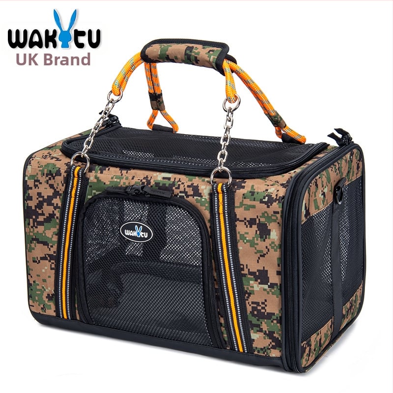 Automobilio gyvūnų krepšys, kvėpuojantis, poliesteris, 20L talpa, tinka 4–8 kg gyvūnams, atspari dilimui ir įbrėžimams