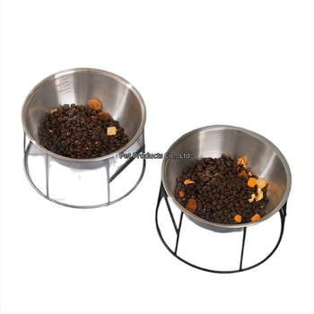 Mājdzīvnieku ēdināšanas trauks pret nolūšanu ar lēnu barošanu — viena bļoda suņiem un kaķiem, GUOJJ