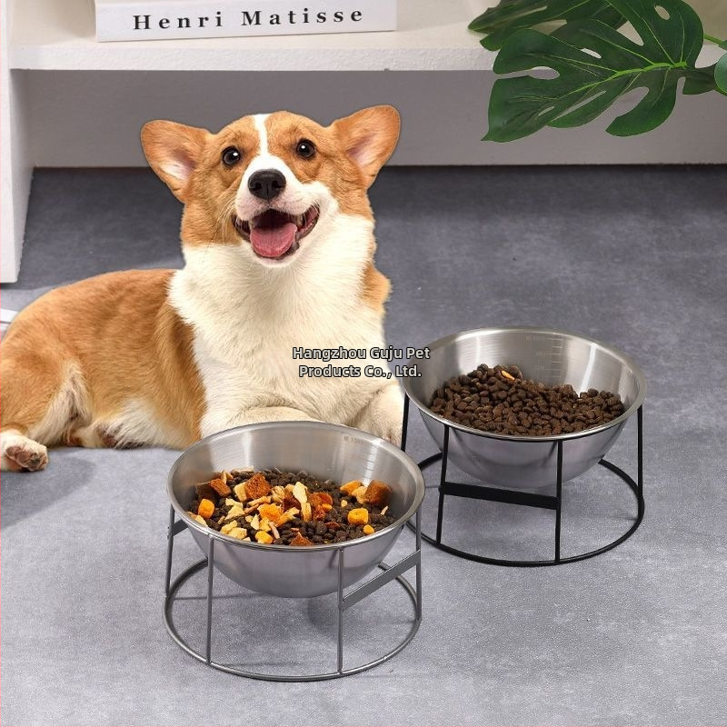 Mājdzīvnieku ēdināšanas trauks pret nolūšanu ar lēnu barošanu — viena bļoda suņiem un kaķiem, GUOJJ