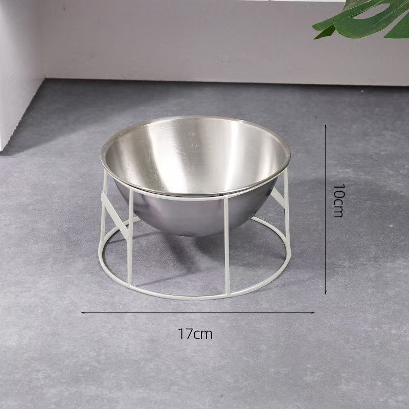 Mājdzīvnieku ēdināšanas trauks pret nolūšanu ar lēnu barošanu — viena bļoda suņiem un kaķiem, GUOJJ