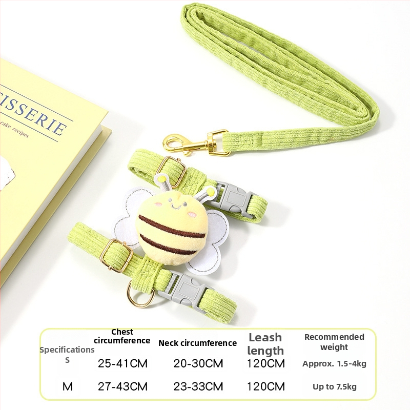 Nailonas katės harnizas su I formos krūtinės diržu, reguliuojamas, neatsukamas pavadėlis, kilmė Yiwu, prekė Jiawang yimiao