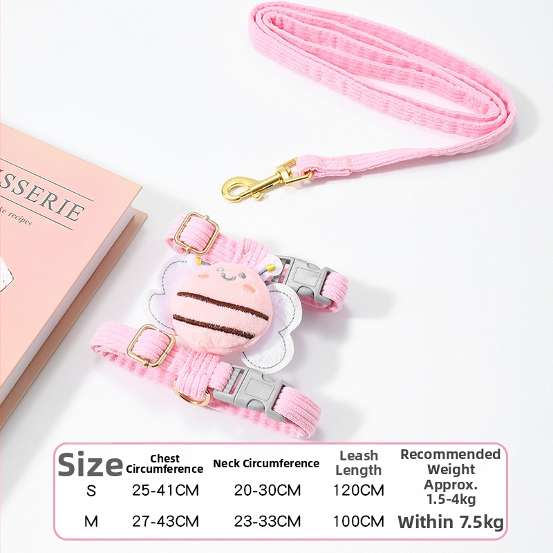 Nailonas katės harnizas su I formos krūtinės diržu, reguliuojamas, neatsukamas pavadėlis, kilmė Yiwu, prekė Jiawang yimiao