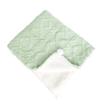 Aihe šunų pledas su sėdėjimo pagalve iš Shu cotton velvet – skalbiama