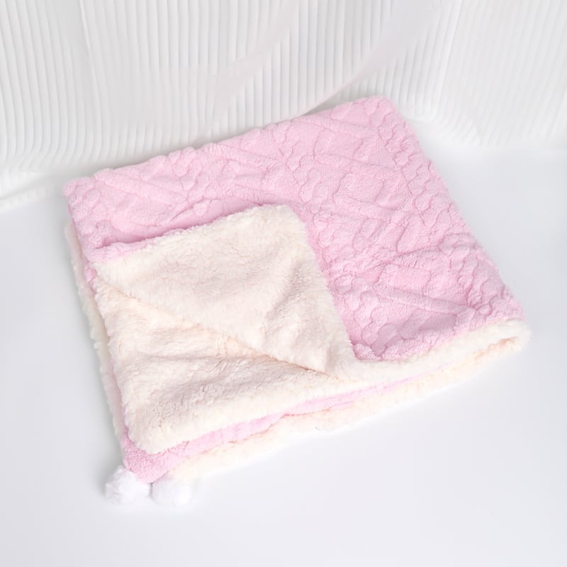 Aihe šunų pledas su sėdėjimo pagalve iš Shu cotton velvet – skalbiama