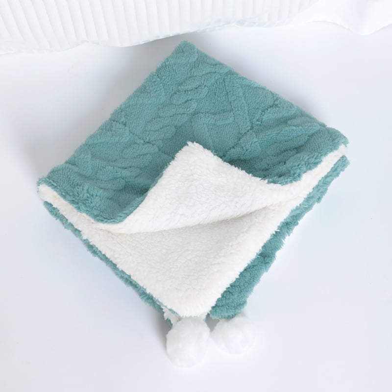 Aihe šunų pledas su sėdėjimo pagalve iš Shu cotton velvet – skalbiama