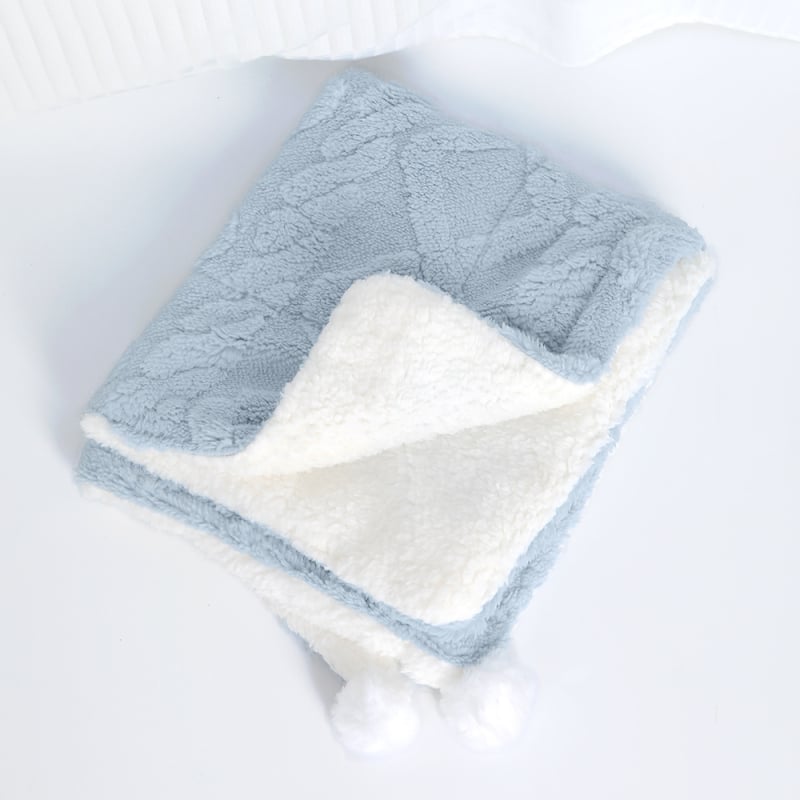 Aihe šunų pledas su sėdėjimo pagalve iš Shu cotton velvet – skalbiama