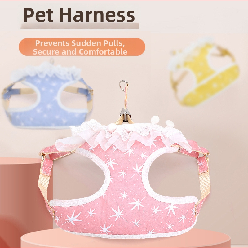 Universali liemenė katėms ir šunims, kvėpuojanti medžiaga, Moto pet