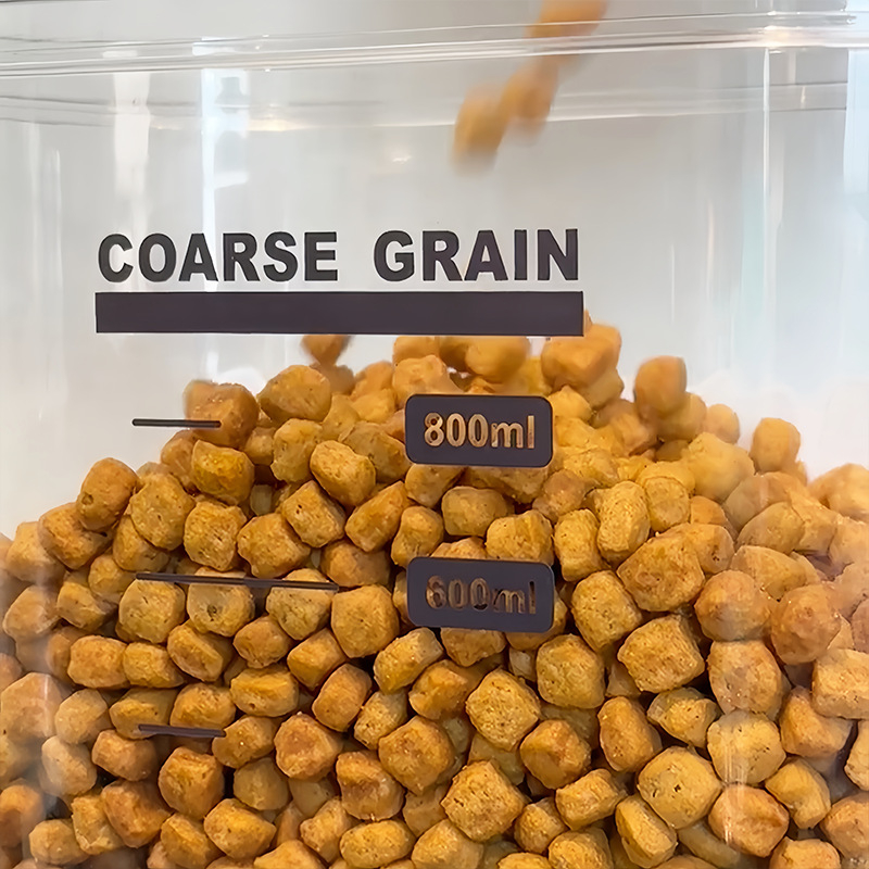 Контейнер за съхранение на храна за домашни любимци – запечатан, влагозащитен и против насекоми, хранителен клас, голям капацитет