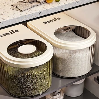 Xingyou ryžių laikymo indas - sandarus, atsparus drėgmei ir kenkėjams, plastikas, japonų stilius