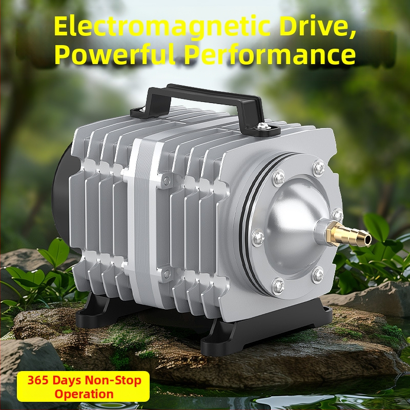 Baker elektromagnetinis deguonies siurblys akvariumui, aeratorius, žemas triukšmas lygis, 5 kg