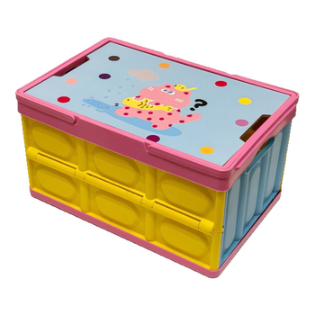 Sulankstoma lauko kempingo laikymo dėžė, 15L, PP plastikas, Daugiafunkcinė, Automobilio bagažinės organizatorius