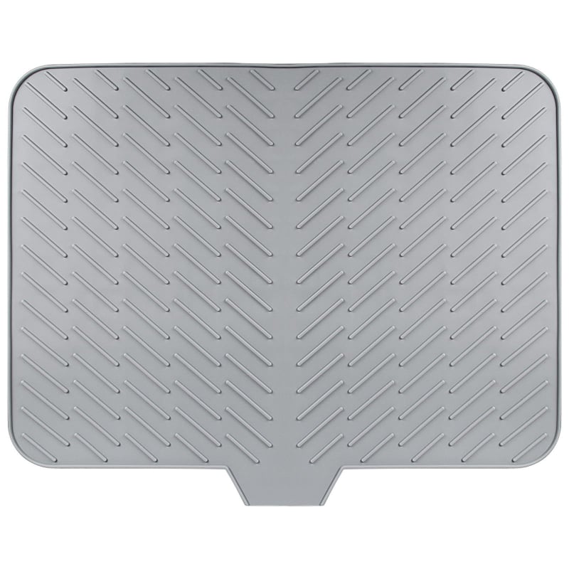 Silikoninė kvadratinė drenažo kilimėlis, vieno tono dizainas, šiuolaikinis minimalistinis stilius, pristatytas 2023 metais