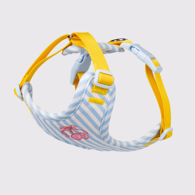 Шлейка-жилет за кучета - мил и сладък стил, плат, марка Duomao, неразтегателна