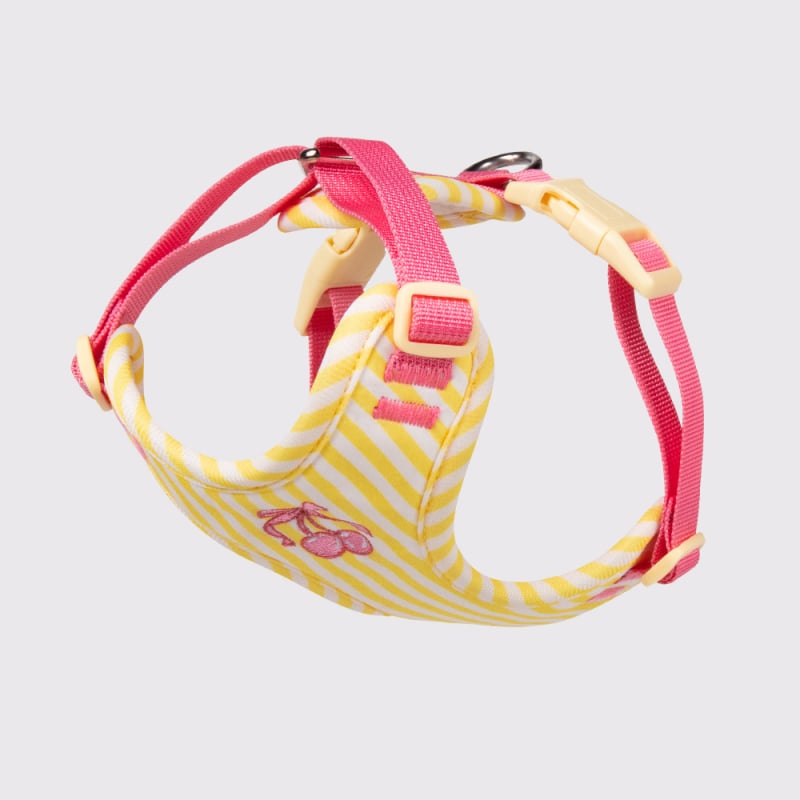 Шлейка-жилет за кучета - мил и сладък стил, плат, марка Duomao, неразтегателна