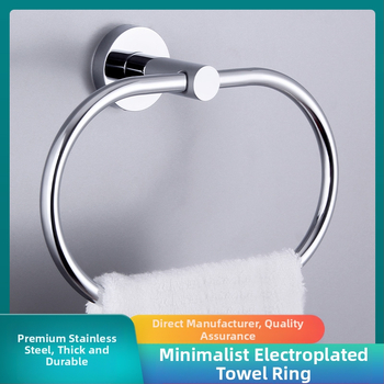 Ovalus nerūdijančio plieno rankšluosčio žiedas, šiuolaikiškai minimalistinis dizainas, apkrova iki 1 kg