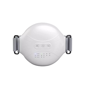 Vēdera masāžas ierīce ar vibrāciju un siltu kompresiju, uzlādējama, pogu vadība, 600 g