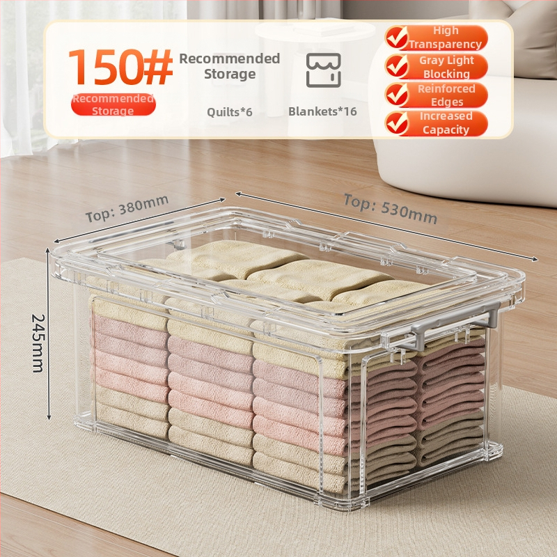 PP laikymo dėžė su ratukais, 30–40 L, nešiojama, paprastas šiuolaikinis dizainas