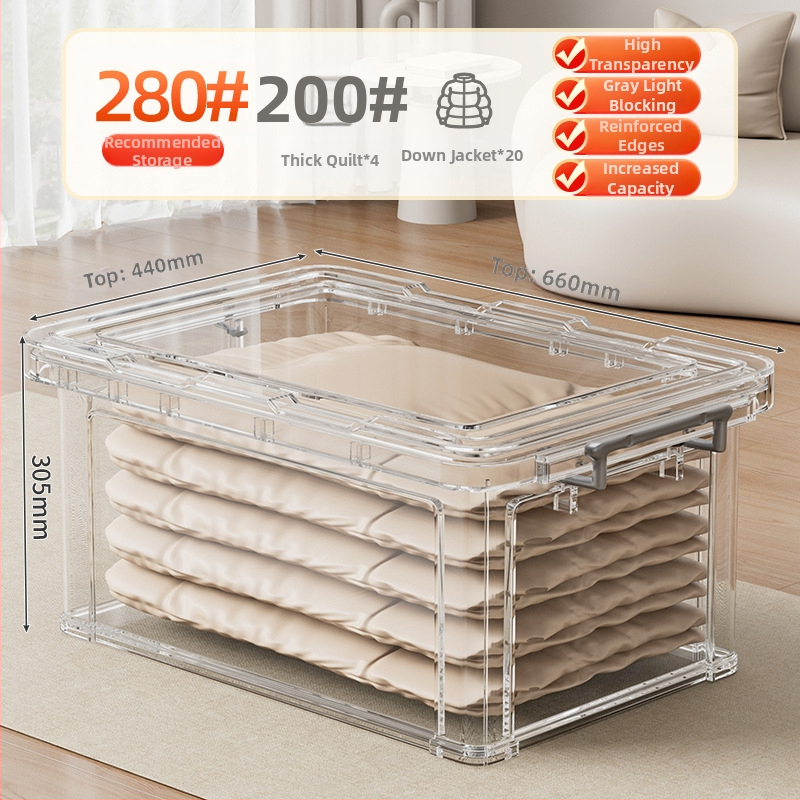 PP laikymo dėžė su ratukais, 30–40 L, nešiojama, paprastas šiuolaikinis dizainas