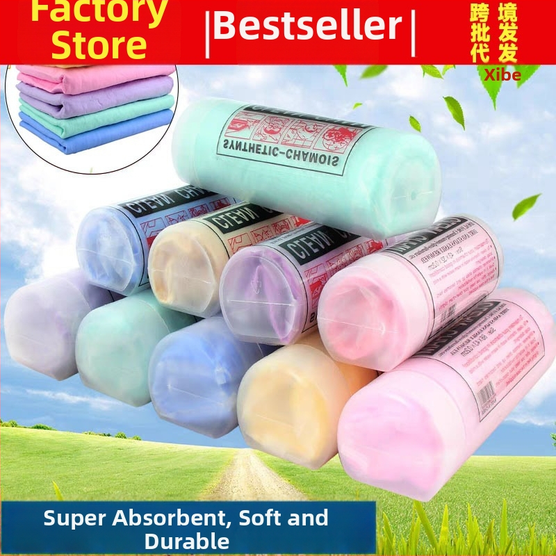 Automobilio valymo skudurėlis – PVA pagrindas, be siūlų, labai sugeriančios, sugeria aliejų, velūrinė tekstūra