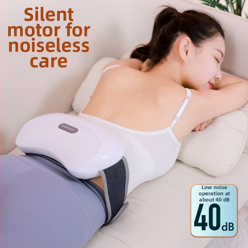 F5 Namų naudojimo dviejų diskų pilvo masažuoklis, technikos: karšto kompreso ir minkymo, maitinimas iš tinklo, valdymas mygtuku, išmanus laikmatis