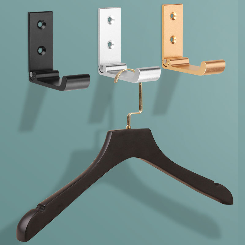 Cuier pliant din aliaj de aluminiu pentru baie, cu adeziv puternic – Megsbon, stil modern minimalist
