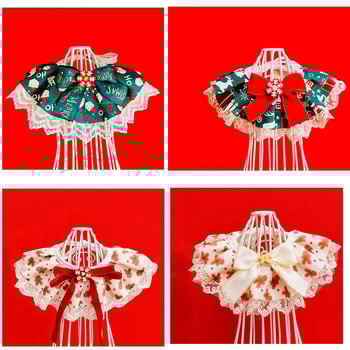 Kalėdinis aksesuaras naminiams gyvūnams: bib-šalis šunims ir katėms — poliesteris, universalus naudojimas, keturi sezonai, kilmė Zhejiang