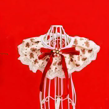 Kalėdinis aksesuaras naminiams gyvūnams: bib-šalis šunims ir katėms — poliesteris, universalus naudojimas, keturi sezonai, kilmė Zhejiang