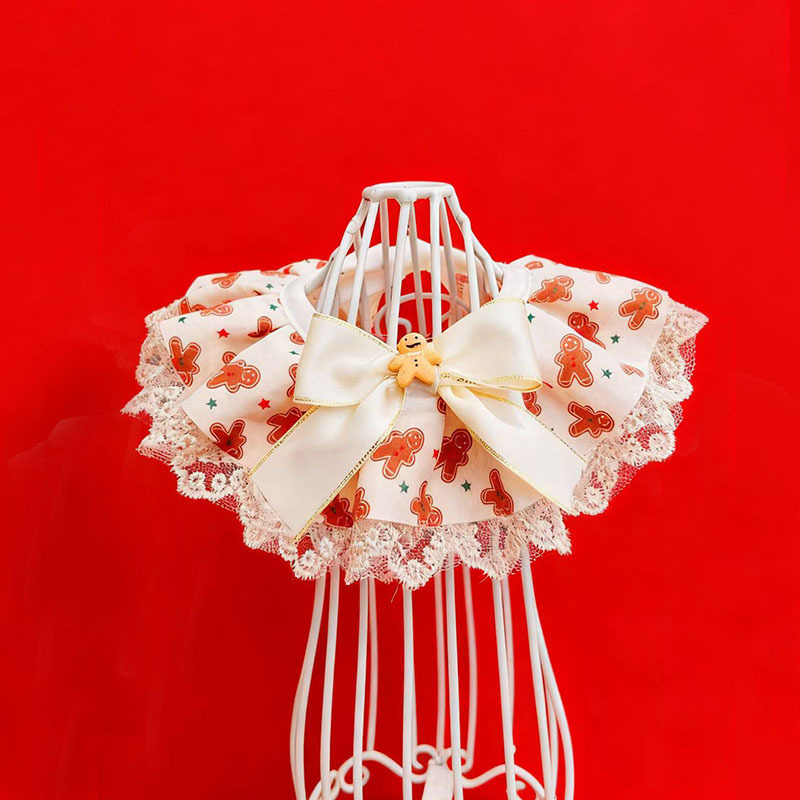 Kalėdinis aksesuaras naminiams gyvūnams: bib-šalis šunims ir katėms — poliesteris, universalus naudojimas, keturi sezonai, kilmė Zhejiang